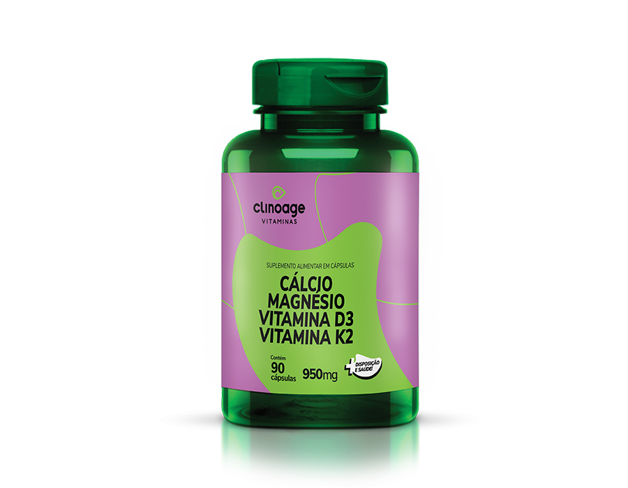 Imagem Produto: CÁLCIO, MAGNÉSIO, VITAMINA D3, VITAMINA K2